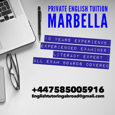 English Teacher in Estepona English Teacher in Estepona