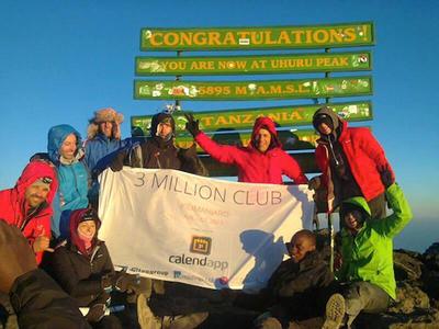 Uhuru peak, Mt. Kilimanjaro August 26, 2013 Uhuru peak, Mt. Kilimanjaro August 26, 2013
