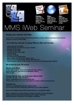 MMS - iWeb Seminar MMS - iWeb Seminar