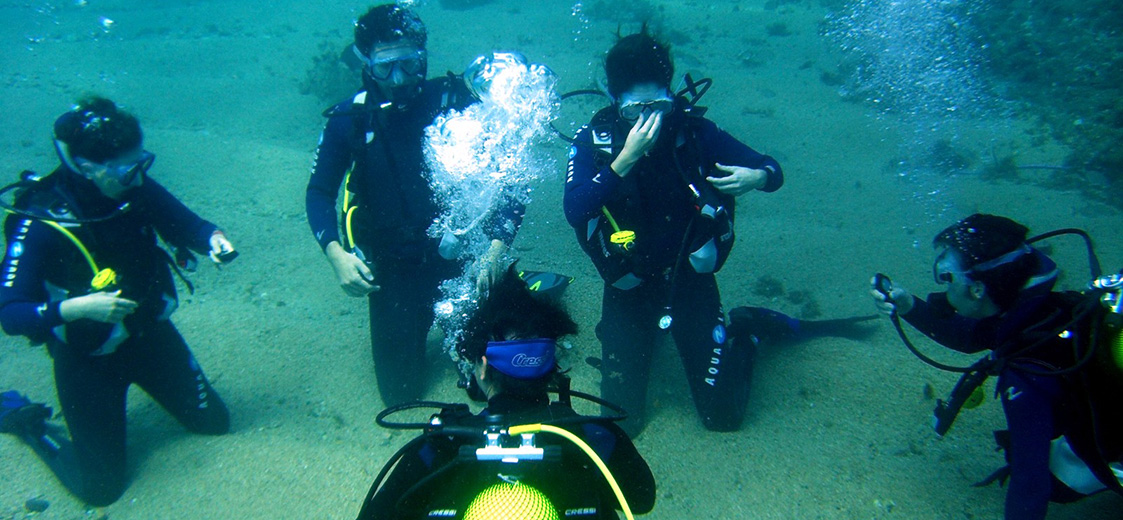 Scuba diving school in Marbella