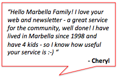 Feedback on MarbellaFamilyFun.com