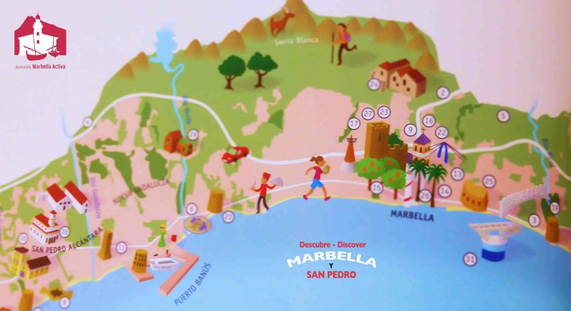 Marbella Graphic Map