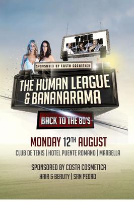 Bananarama & The Human League concert