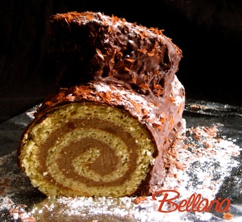 Bellaria Christmas log