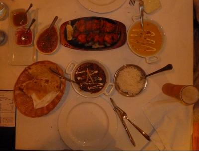 Mains at Bombay Grill