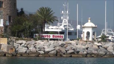Leaving Puerto Banus