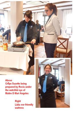 the trainee's at work