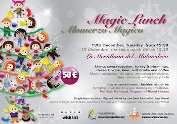 Charity lunch and fashion show