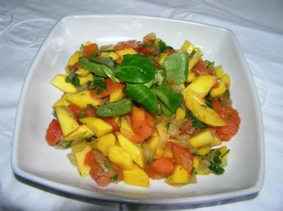 fruit and seed salad