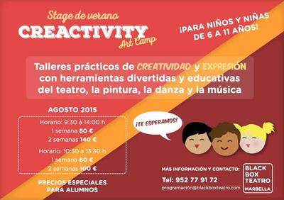 Creactivity Flyer Spanish