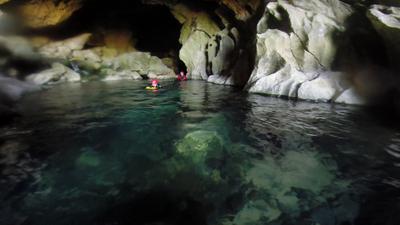 Do not enter without a guide and equipment