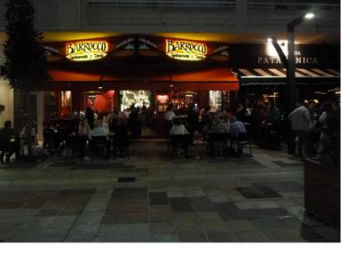 Barrocco restaurant by night