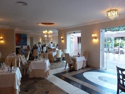 the extended dining room