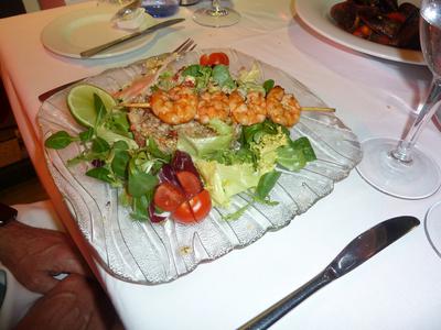 Inca Pawn salad