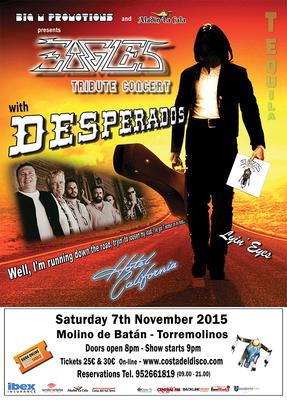 Eagles Tribute Band - 7 November 2015