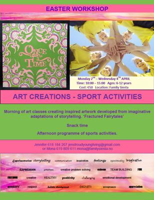 Easter Art & Sport Club