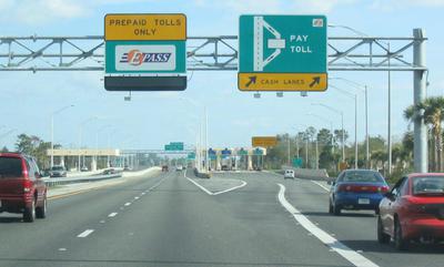 Electronic pass for the A7 toll roads in Spain