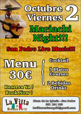 Mariachi Night at La Villa
