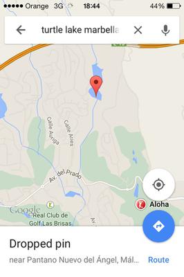 Map of Litter Pickers event in Marbella