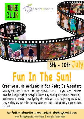 'Fun In The Sun' Creative Music Workshop