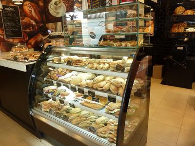 some of the snacks on view