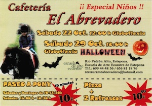 Halloween at the Estepona riding school