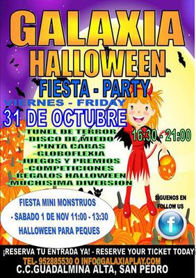 Halloween at Galaxia Playcenter in Marbella