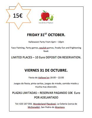 Halloween at Wonderland Playskool