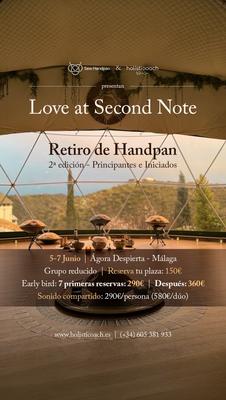 Handpan Retreat - Love at Second Note