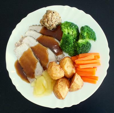 Roast Pork Dinner