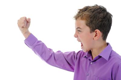 Anger influences child behaviour