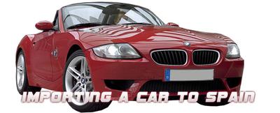 Import a car to Spain from the USA