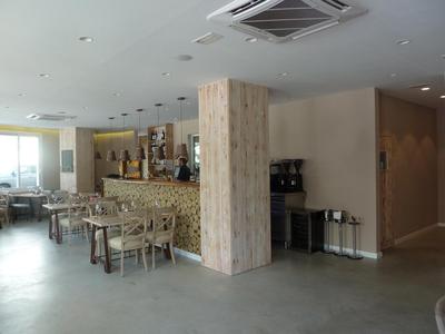 Bar area at Km0 in Marbella