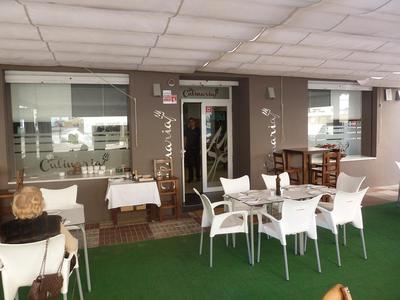 The terrace at La Culinaria Restaurant in Marbella