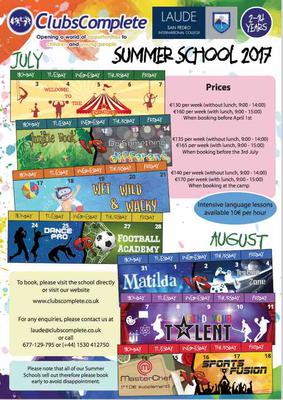 Laude San Pedro Summer School