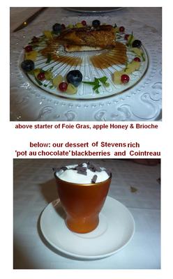 we share a starter & dessert