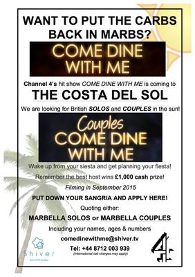 Come Dine with Me Marbella