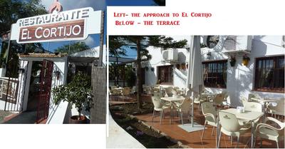 the approach to El Cortijo