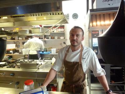 chef Luis in his domain