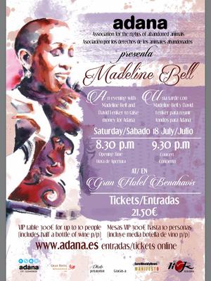 Madeleine Bell benefit concert for ADANA