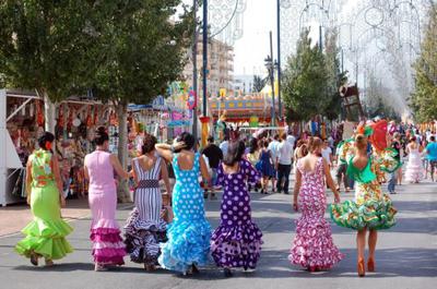 Traditional Spanish Flamenco Dresses