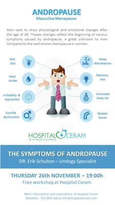 Male Menopause Workshop at Hospital Ceram 