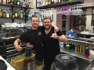 Bar Guys at The Barber Club Marbella