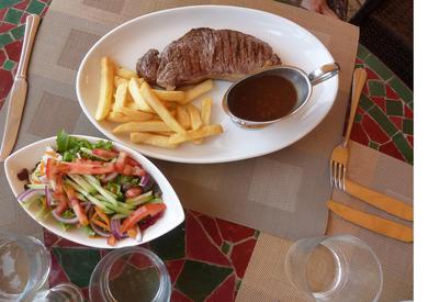 Entrecot Steak at Marbella Golf Country Club