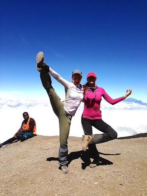 Geneviene on the right