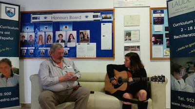 Amalia Estradas interviewed by EWN journalist John Smith