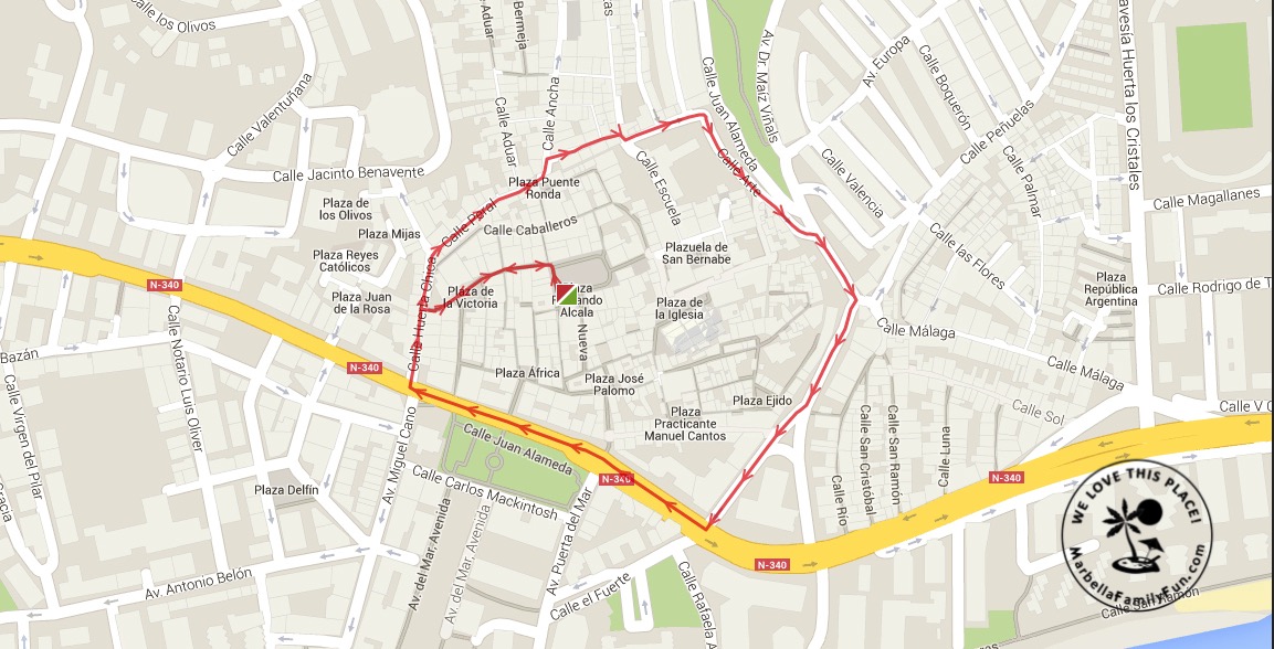 Marbella Easter Procession Schedule 24 March