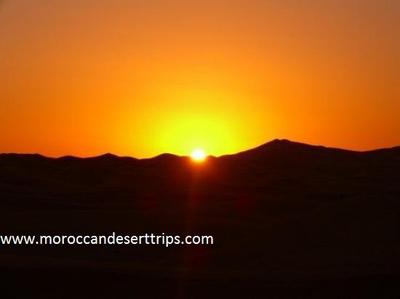 merzouga sunrise