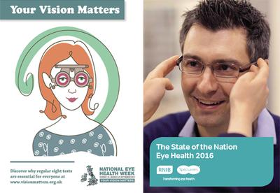 Specsavers and RNIB focus on Eye Health