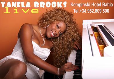 Live Performance Yanela Brooks at the Kempinski Hotel Bahia Dec 31st, 2012